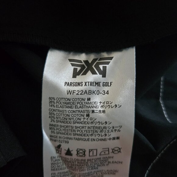 PXG Pleated Golf Skort SZ XS Black & White - Picture 9 of 9